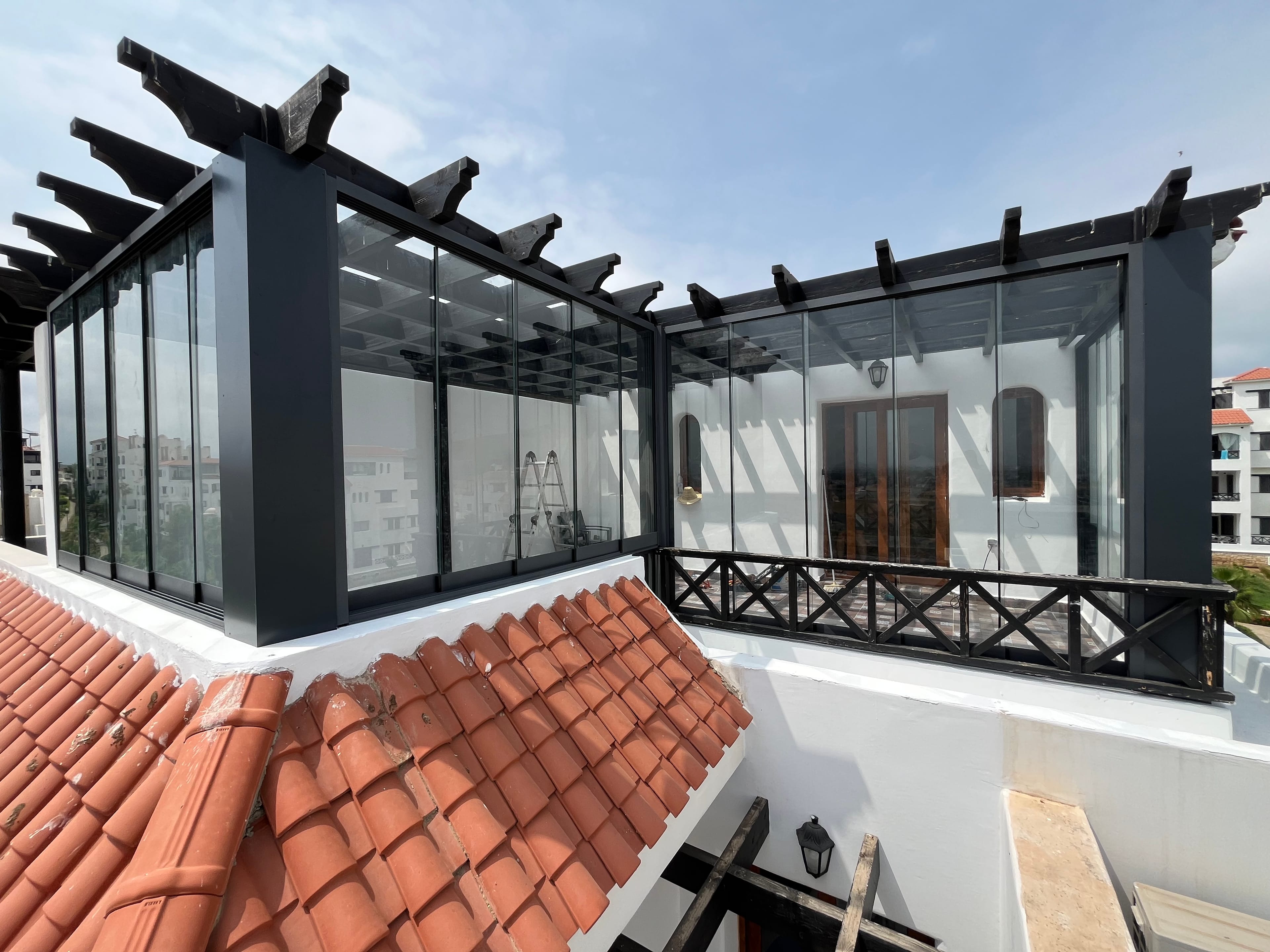 Pergola & Fermeture Terrasse Bord de Mer